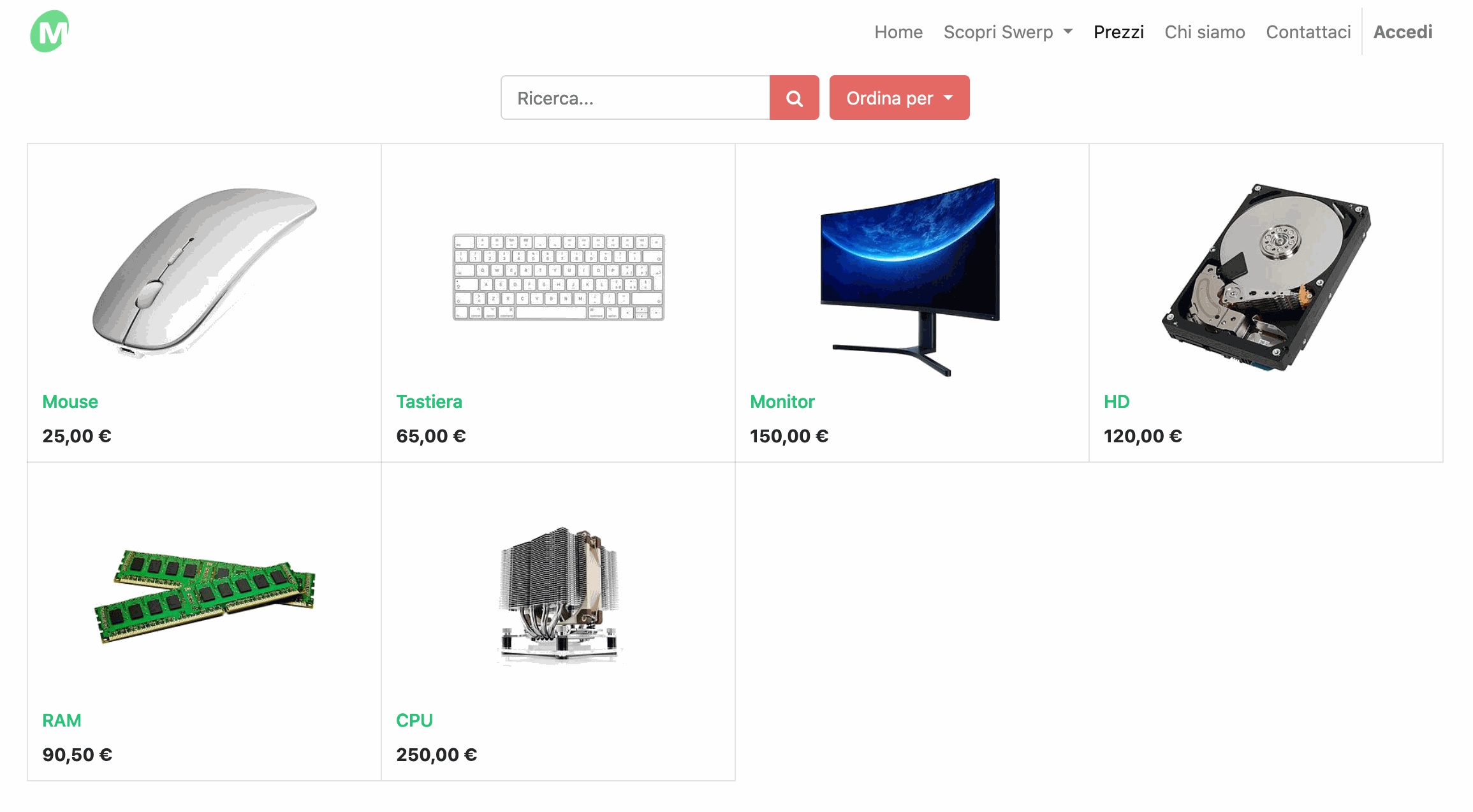 Software e-commerce